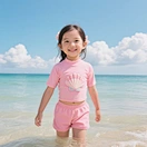 kids swimwear，childrens swimwear, swimwear, rash guard